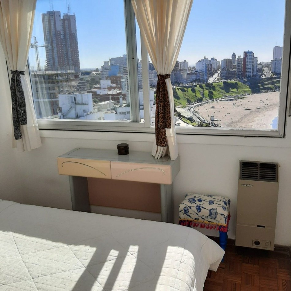 hermoso departamento 4 ambientes frente al mar