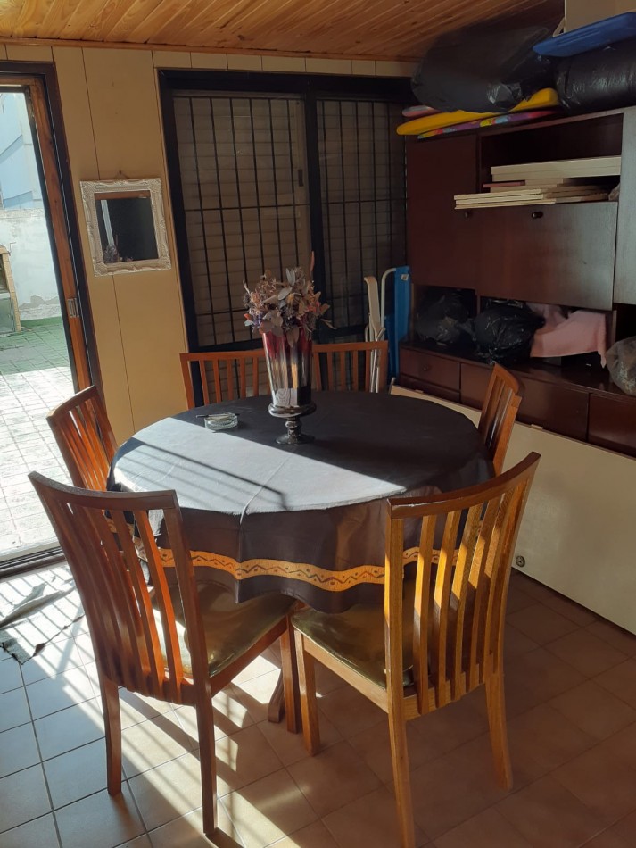 departamento monoambiente y medio con patio